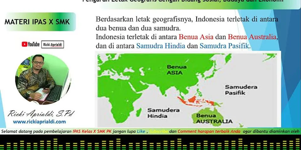 Apa kekurangan letak geografis Indonesia di bidang transportasi?