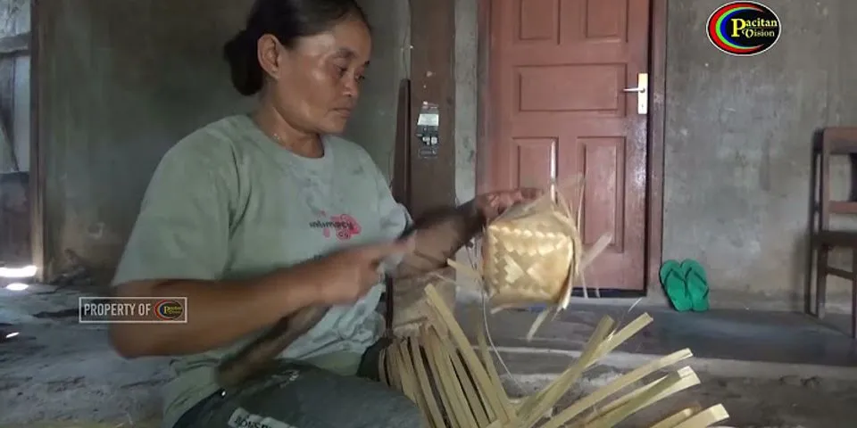 Apa saja produk kerajinan bambu?