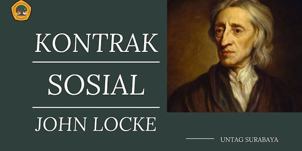 Apa yang dimaksud dengan HAM menurut John Locke?