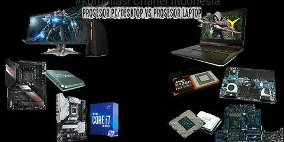 Apakah PC dan laptop sama