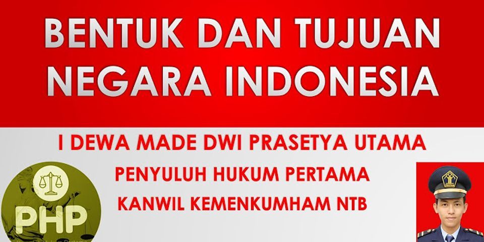 Apakah tujuan nasional bangsa Indonesia yang tercantum dalam pembukaan UUD NRI 1945 brainly?
