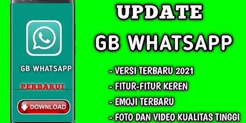 Bagaimana Cara Update GB WhatsApp?