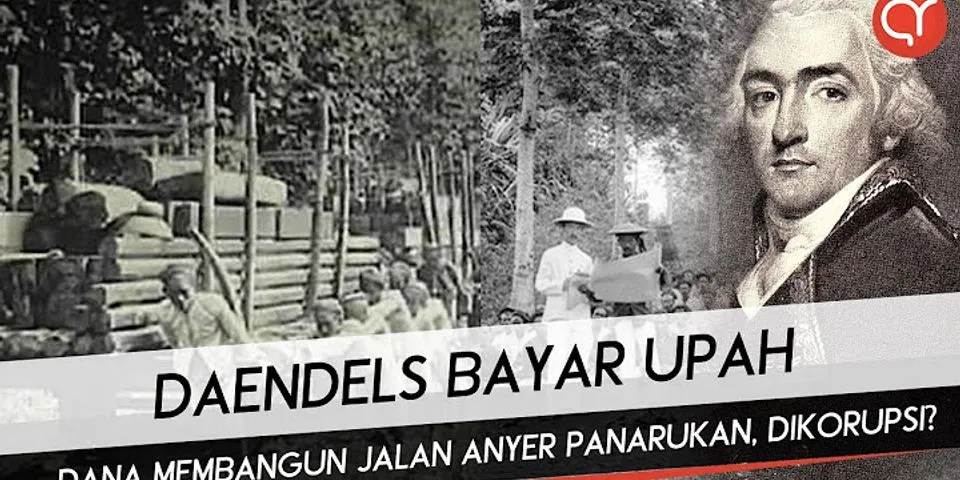 Bagaimana kondisi rakyat Indonesia pada masa pembangunan Jalan Anyer Panarukan