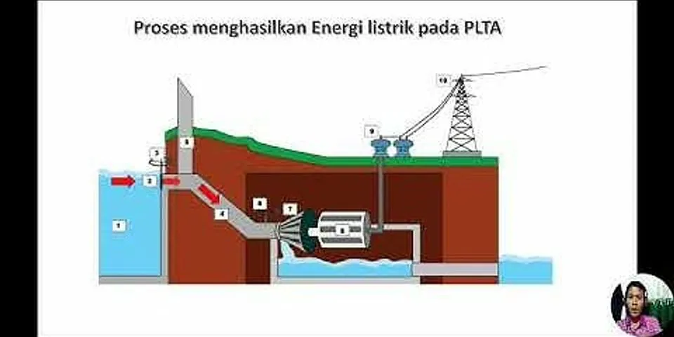 Bagaimana proses PLTA dalam menghasilkan listrik?