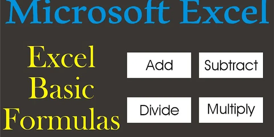 Berikut ini adalah formula yang terdapat di dalam program aplikasi Microsoft office Excel kecuali