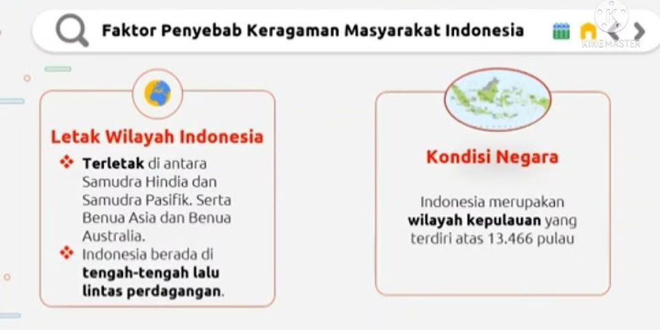 Berikut ini bukan merupakan keragaman masyarakat Indonesia yang mempengaruhi beberapa faktor yaitu