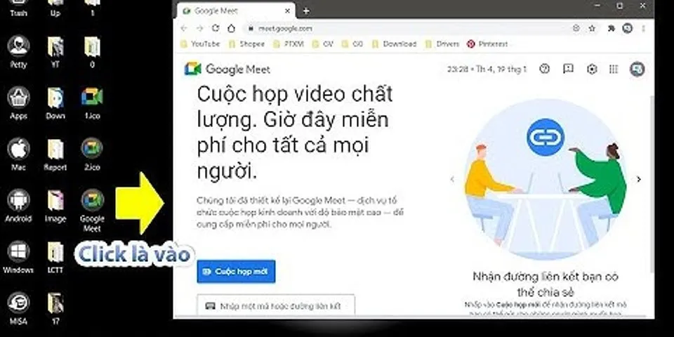 Can I install Google meet on my laptop?