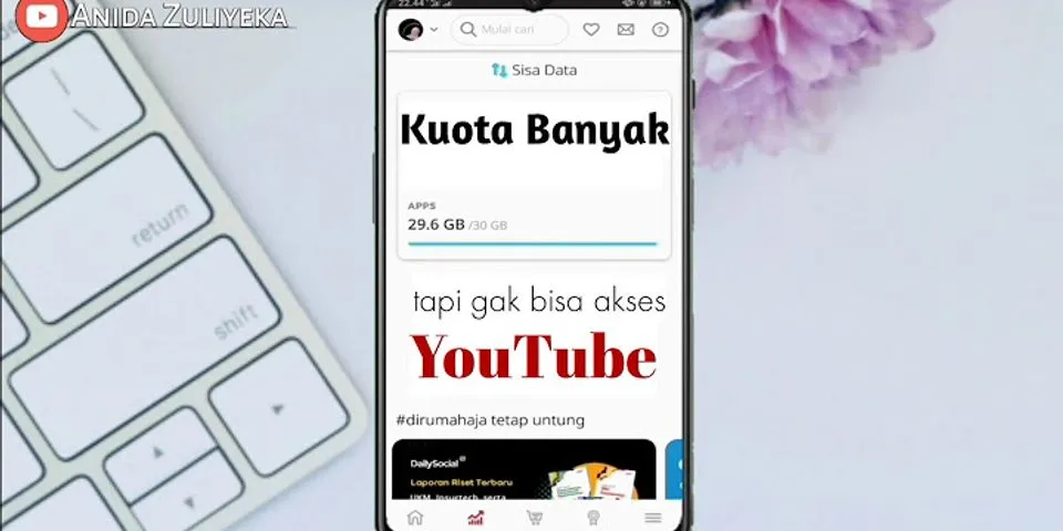 Cara nonton Youtube dengan kuota belajar Indosat
