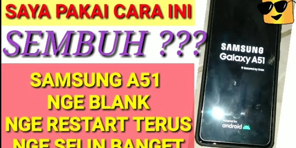 Cara restart Hp Samsung A51