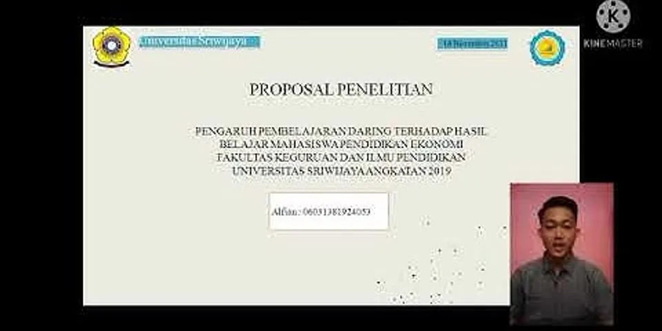 Contoh Proposal PENELITIAN sederhana pdf