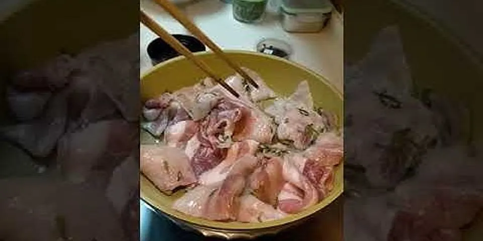 Daging babi diolah dengan bumbu yang lezat dan sedap, menurut ajaran Islam