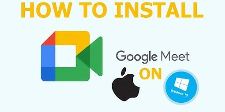 Download dan instal Google Meet