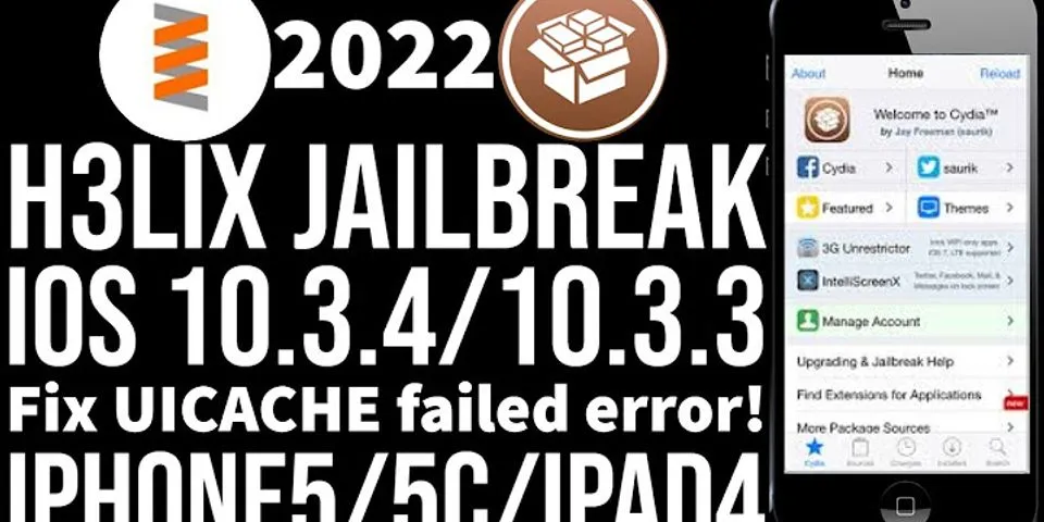 Download Helix Jailbreak iOS 10.3 3