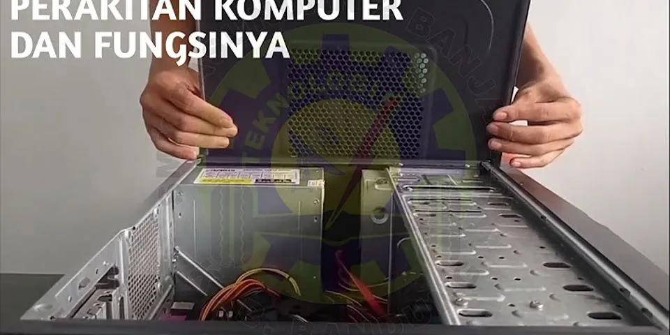 Gambar perakitan komputer