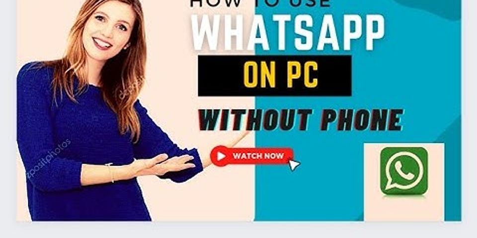 How can we run WhatsApp on PC?
