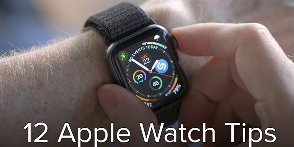 How do I double-click on my Apple Watch?