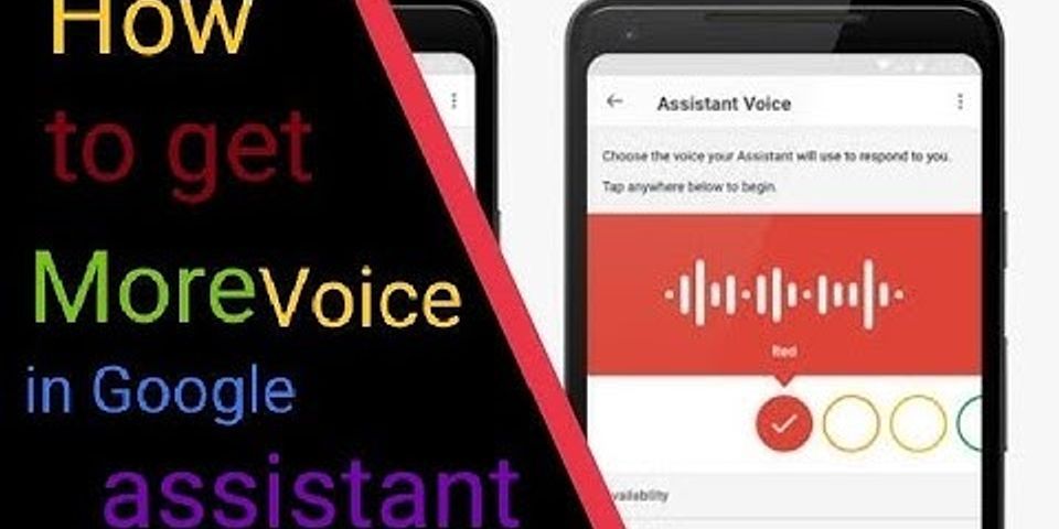 How do I get more voices on Google Assistant?