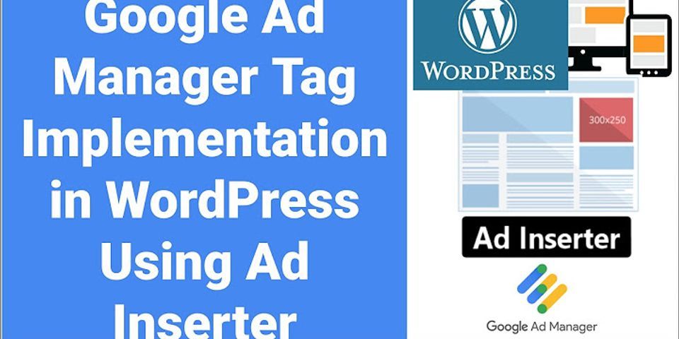 How to add Google Ad Manager to website
