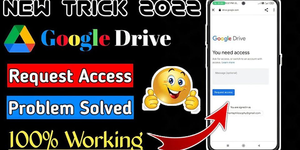 How to remove request access in Google Docs