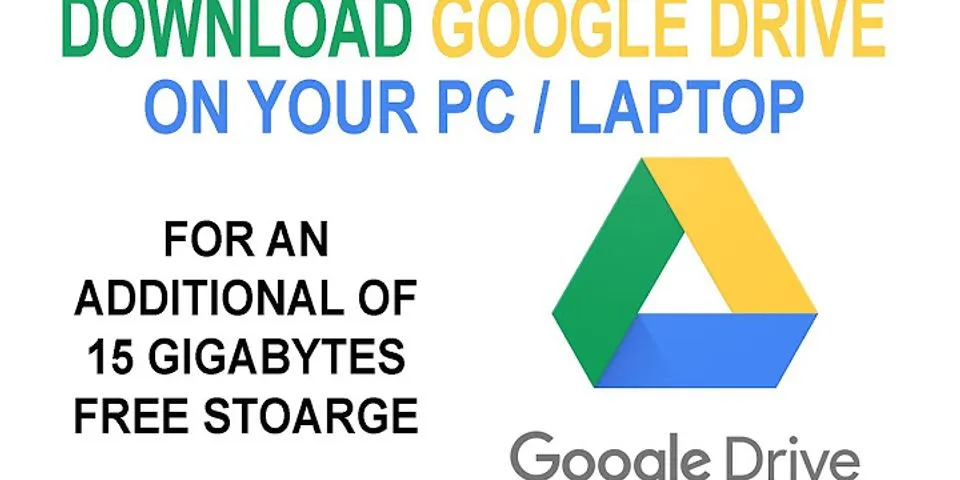 Is Google Drive free on PC?
