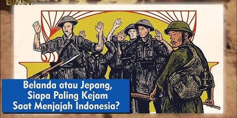 Kenapa Jepang lebih kejam daripada Belanda dalam menjajah Indonesia?