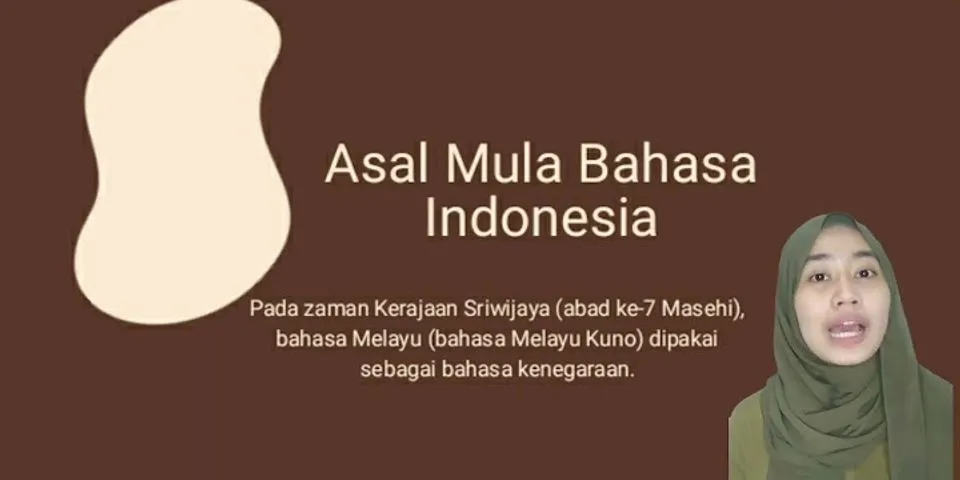 Mengapa bahasa Indonesia disebut sebagai bahasa nasional?