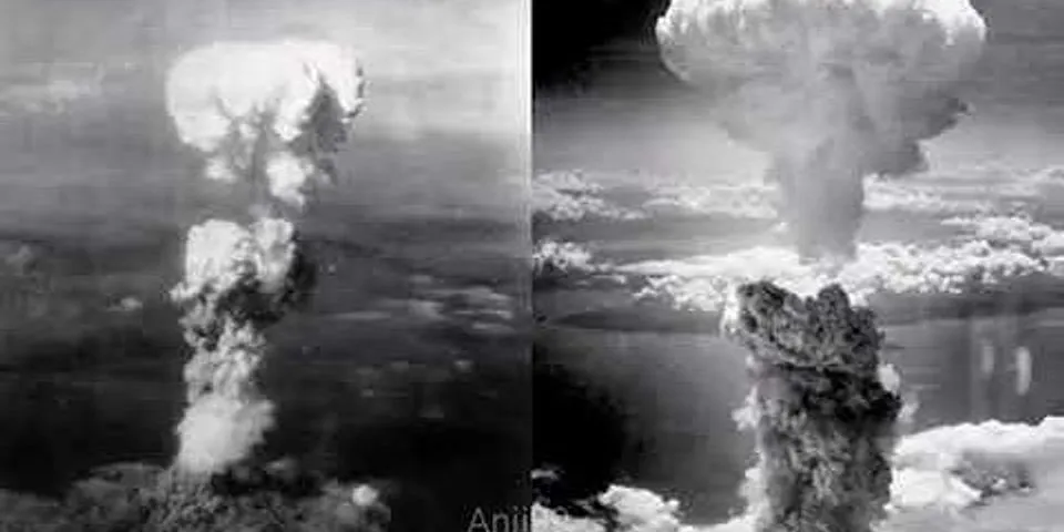 Mengapa kota Hiroshima dan Nagasaki dibom oleh sekutu?