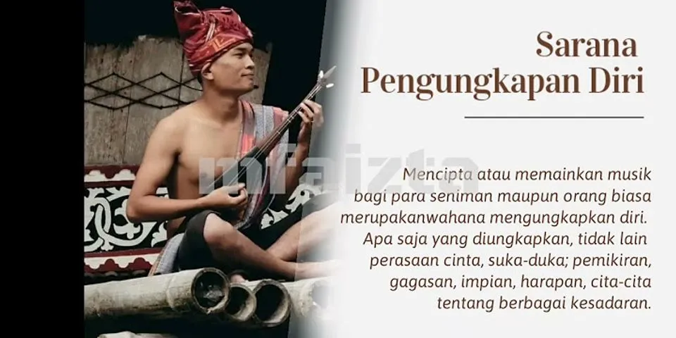 Sebutkan beberapa fungsi musik tradisional di dalam masyarakat Indonesia