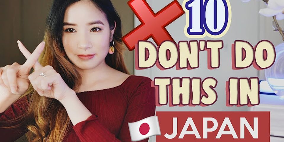 Where should you avoid in Japan?