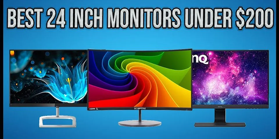 Which monitor is best in 24 inch?